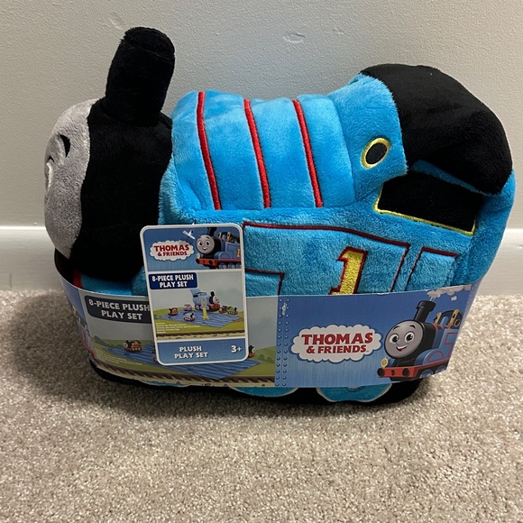 Thomas & Friends Plush Train - Blue and Black - Picture 1 of 3